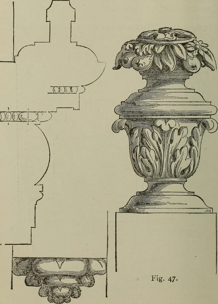 An illustration from Common-sense stair building and handrailing .., 1913, leaf 141
