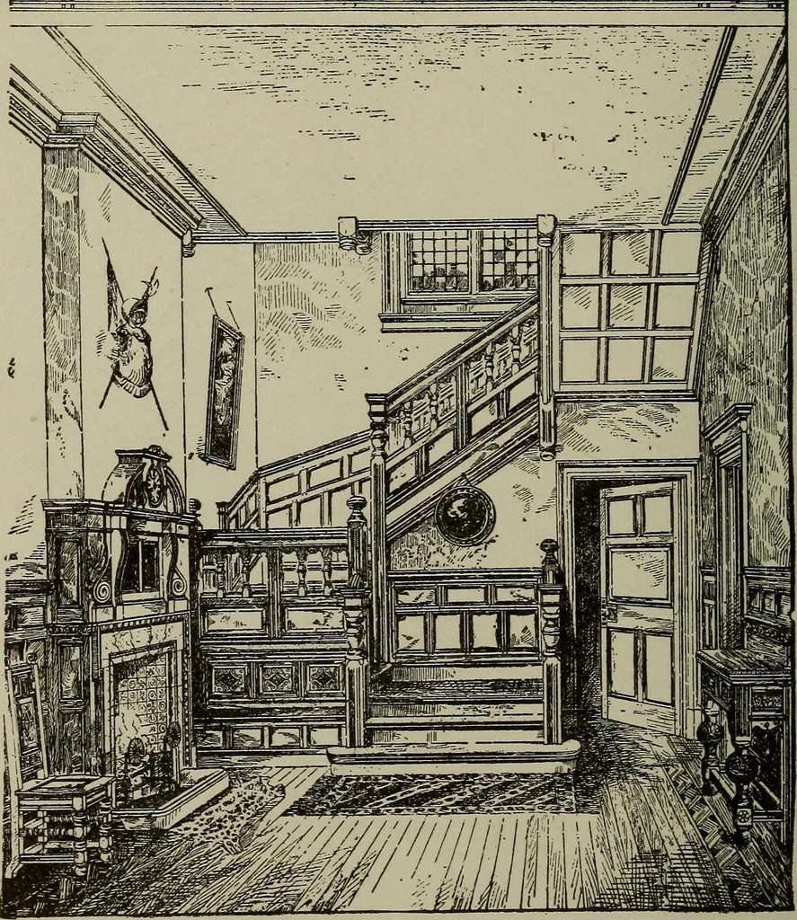 An illustration from Common-sense stair building and handrailing .., 1913, leaf 147
