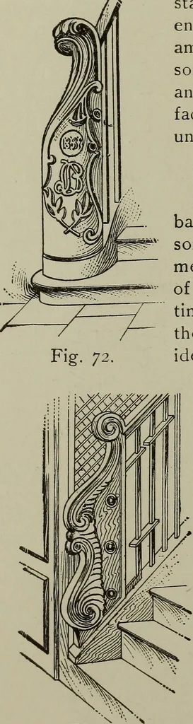 An illustration from Common-sense stair building and handrailing .., 1913, leaf 163