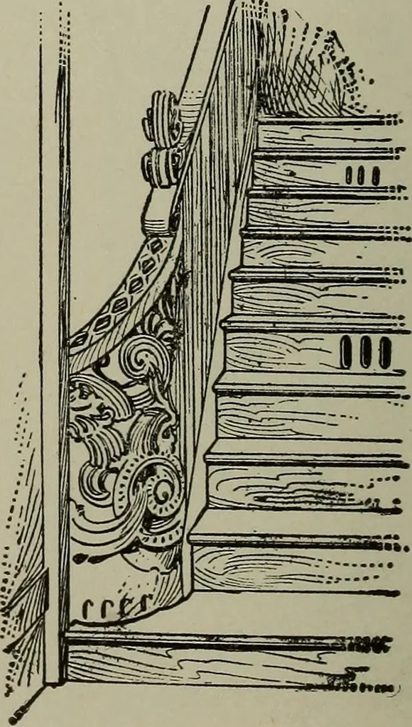 An illustration from Common-sense stair building and handrailing .., 1913, leaf 163