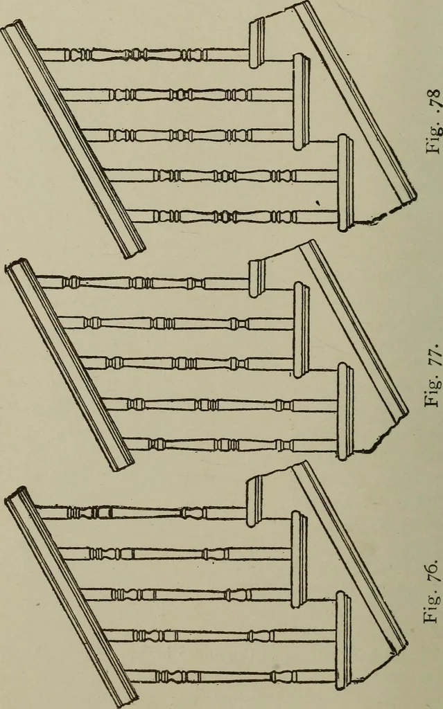 An illustration from Common-sense stair building and handrailing .., 1913, leaf 165