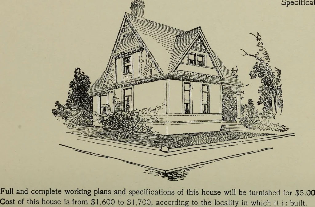 An illustration from Common-sense stair building and handrailing .., 1913, leaf 199
