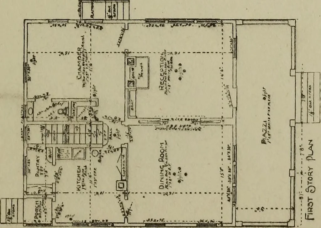 An illustration from Common-sense stair building and handrailing .., 1913, leaf 212
