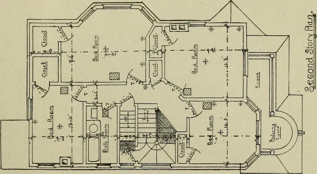 An illustration from Common-sense stair building and handrailing .., 1913, leaf 216