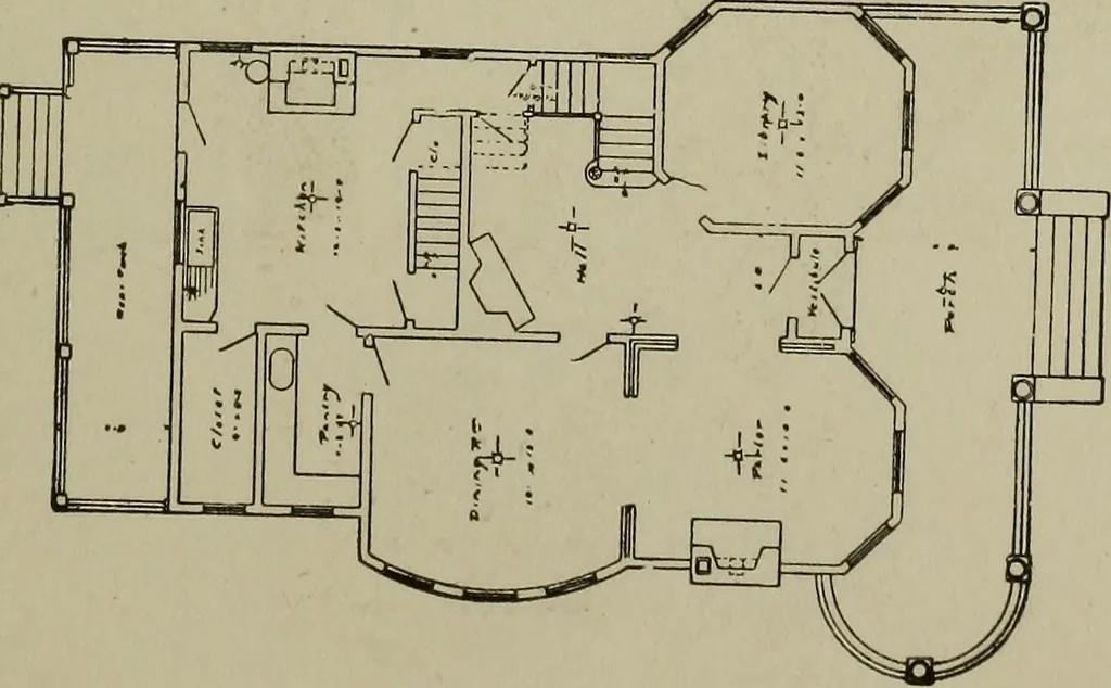 An illustration from Common-sense stair building and handrailing .., 1913, leaf 220