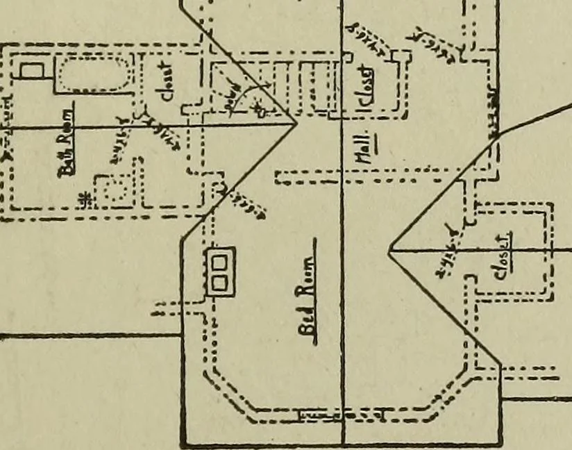 An illustration from Common-sense stair building and handrailing .., 1913, leaf 224