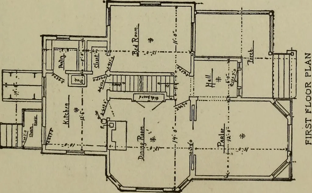 An illustration from Common-sense stair building and handrailing .., 1913, leaf 224