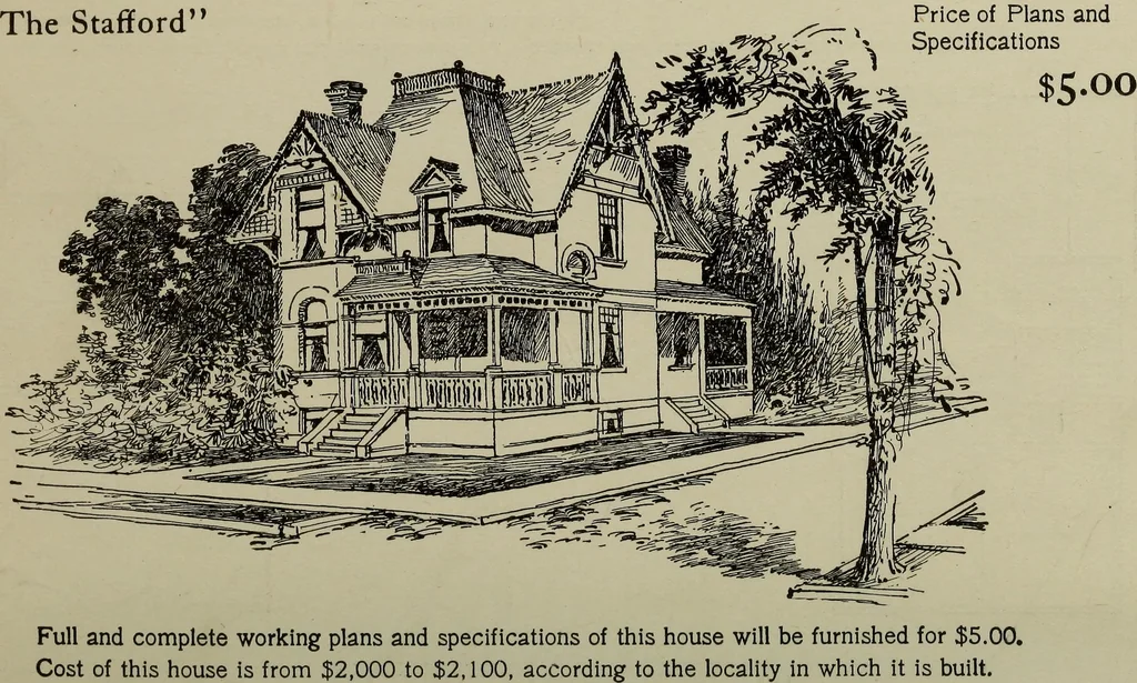 An illustration from Common-sense stair building and handrailing .., 1913, leaf 227