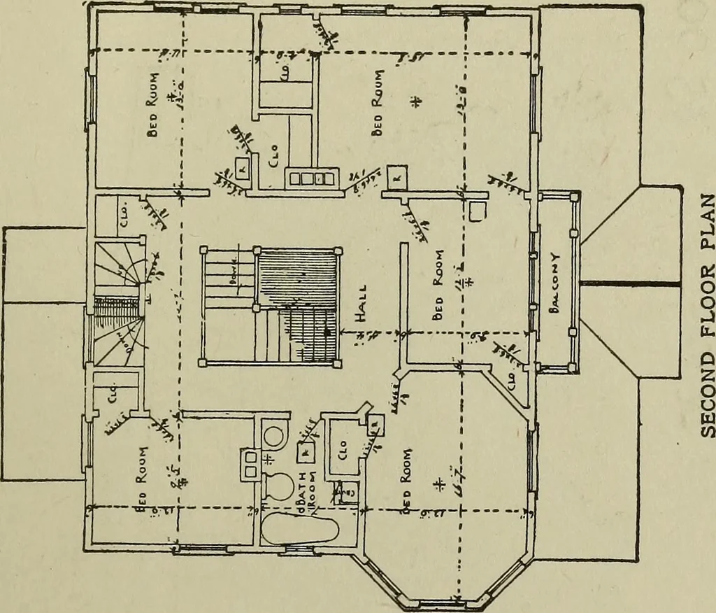 An illustration from Common-sense stair building and handrailing .., 1913, leaf 232