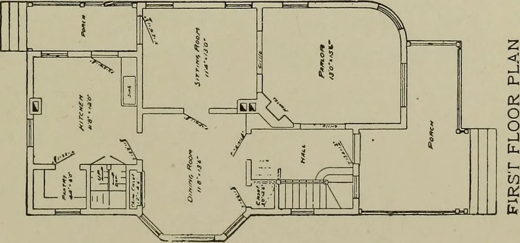 An illustration from Common-sense stair building and handrailing .., 1913, leaf 254