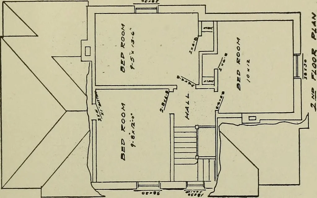 An illustration from Common-sense stair building and handrailing .., 1913, leaf 260
