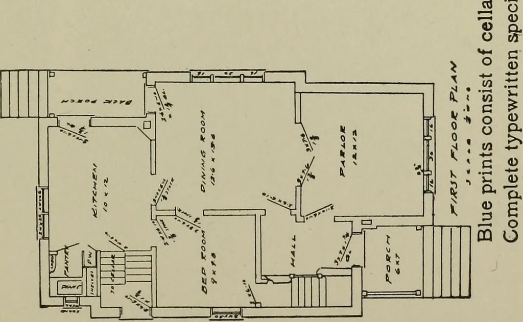 An illustration from Common-sense stair building and handrailing .., 1913, leaf 260