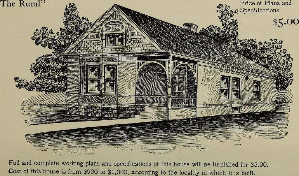 An illustration from Common-sense stair building and handrailing .., 1913, leaf 261