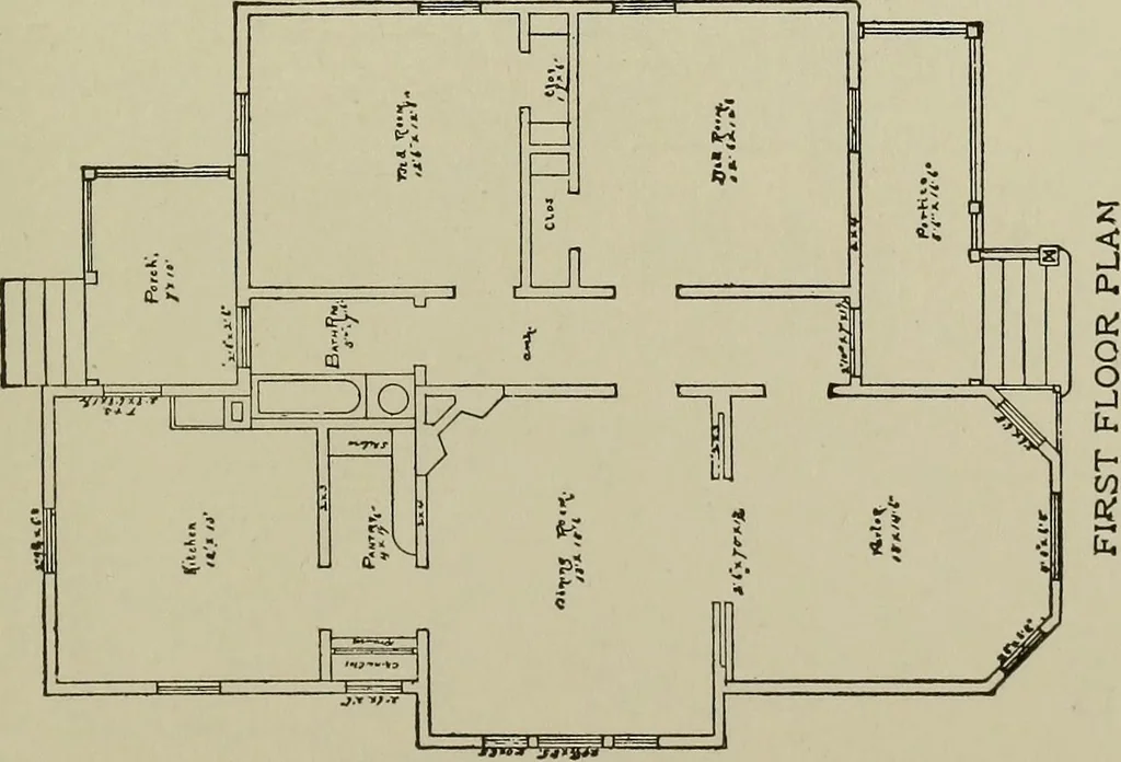An illustration from Common-sense stair building and handrailing .., 1913, leaf 264