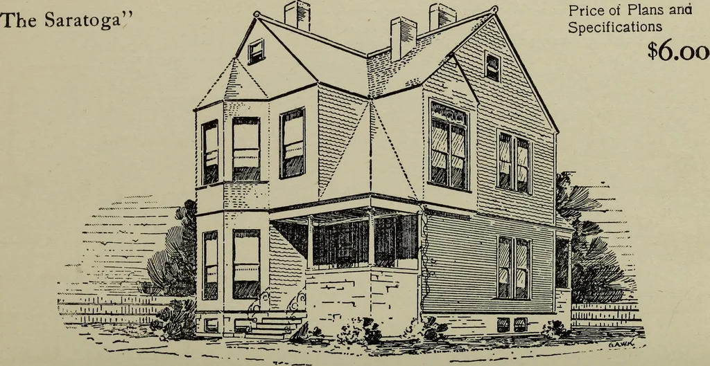 An illustration from Common-sense stair building and handrailing .., 1913, leaf 265