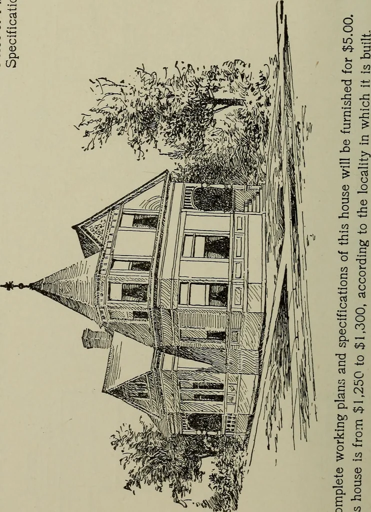 An illustration from Common-sense stair building and handrailing .., 1913, leaf 279