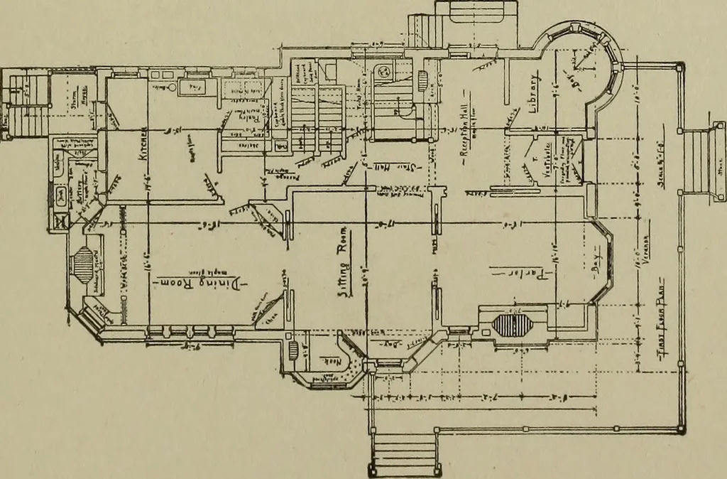 An illustration from Common-sense stair building and handrailing .., 1913, leaf 290
