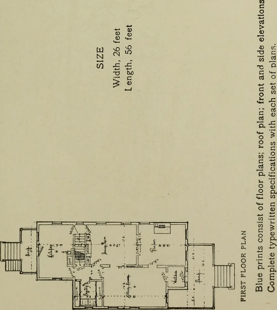 An illustration from Common-sense stair building and handrailing .., 1913, leaf 296