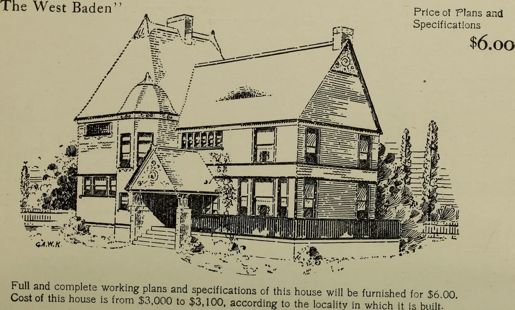 An illustration from Common-sense stair building and handrailing .., 1913, leaf 297