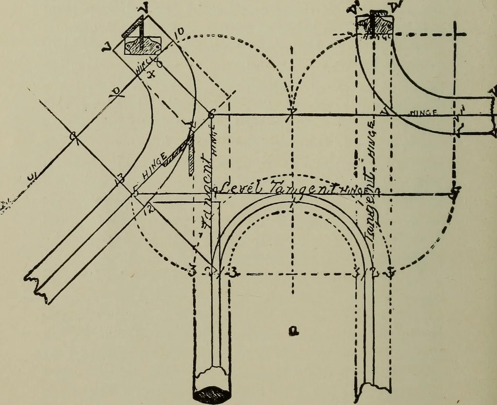 An illustration from Common-sense stair building and handrailing .., 1913, leaf 51