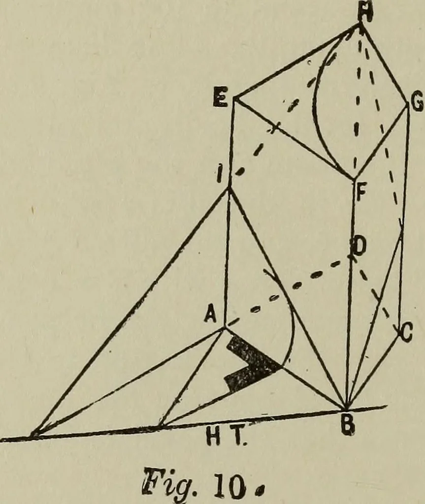 An illustration from Common-sense stair building and handrailing .., 1913, leaf 71