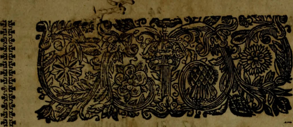 An illustration from The common-wealth of Oceana, 1656, leaf 10