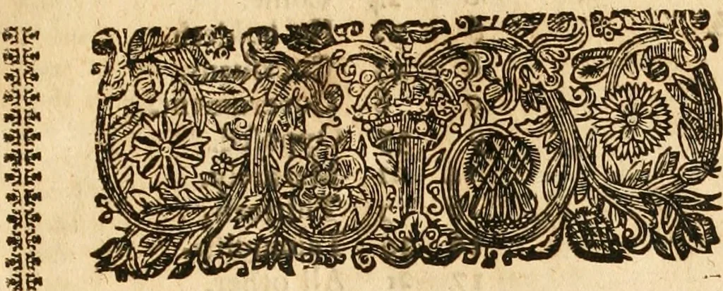 An illustration from The common-wealth of Oceana .., 1656, leaf 8