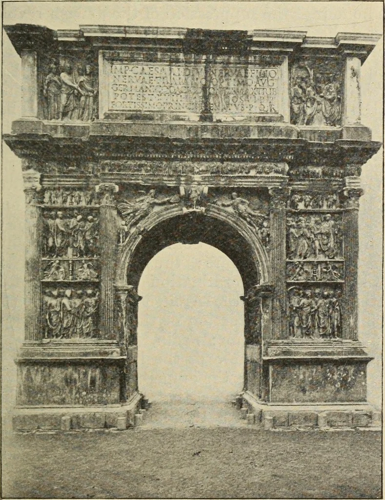 An illustration from Companion to Roman history, 1912, leaf 128