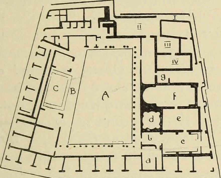 An illustration from Companion to Roman history, 1912, leaf 134