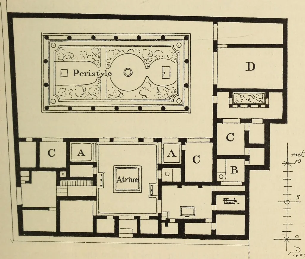 An illustration from Companion to Roman history, 1912, leaf 180