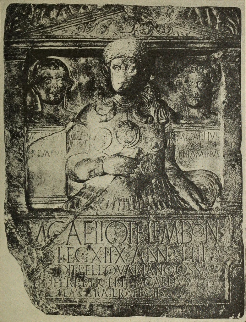 An illustration from Companion to Roman history, 1912, leaf 222