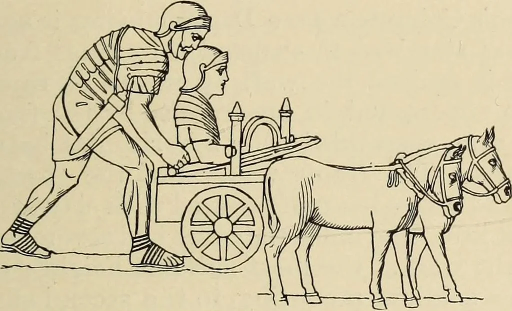 An illustration from Companion to Roman history, 1912, leaf 238