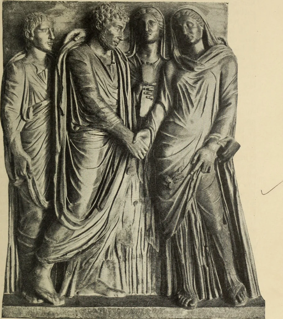 An illustration from Companion to Roman history, 1912, leaf 292