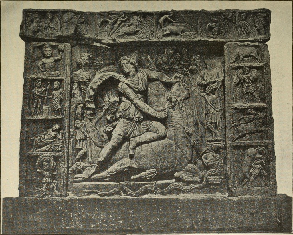 An illustration from Companion to Roman history, 1912, leaf 316