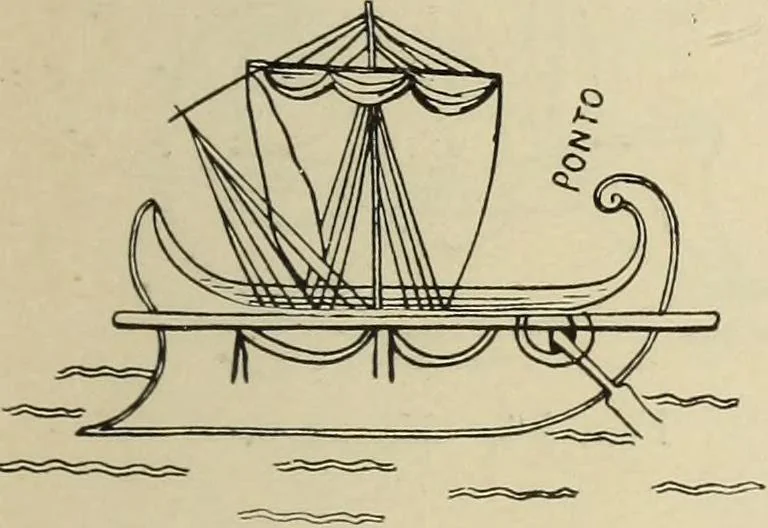 An illustration from Companion to Roman history, 1912, leaf 340