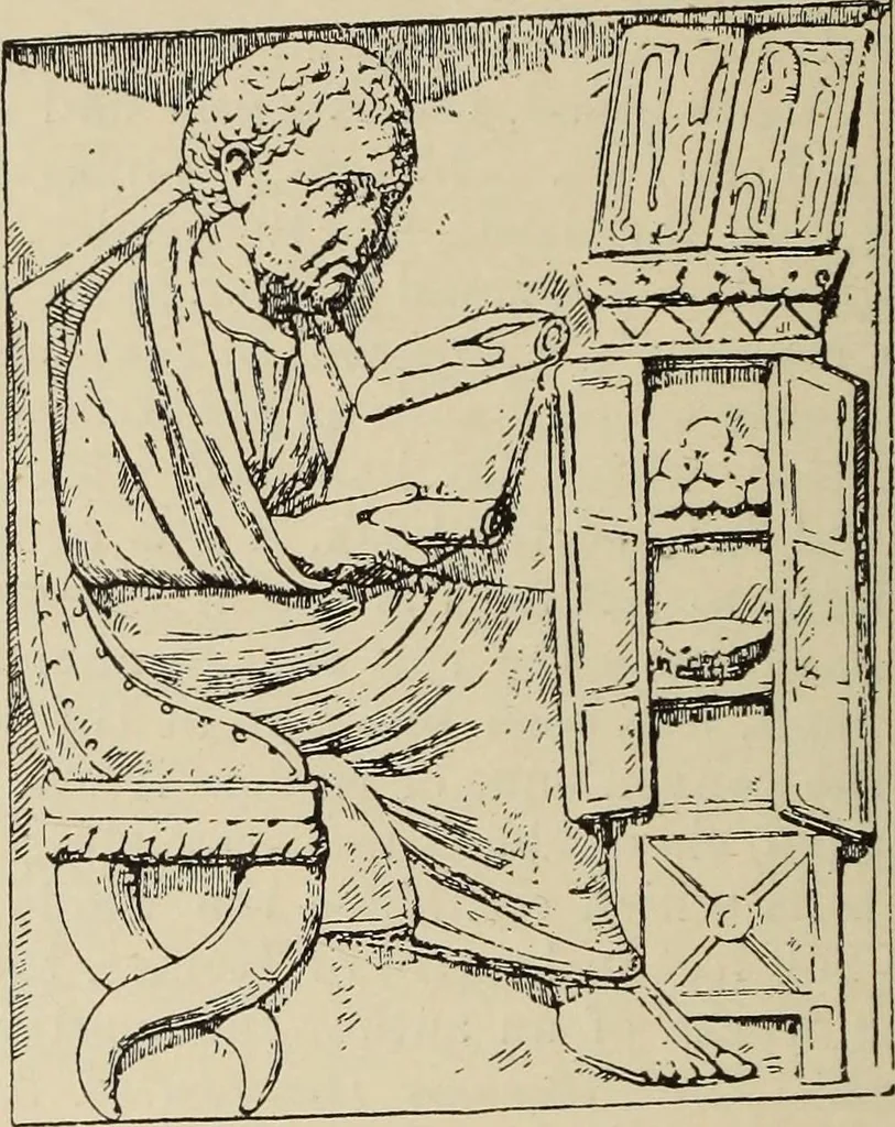 An illustration from Companion to Roman history, 1912, leaf 353