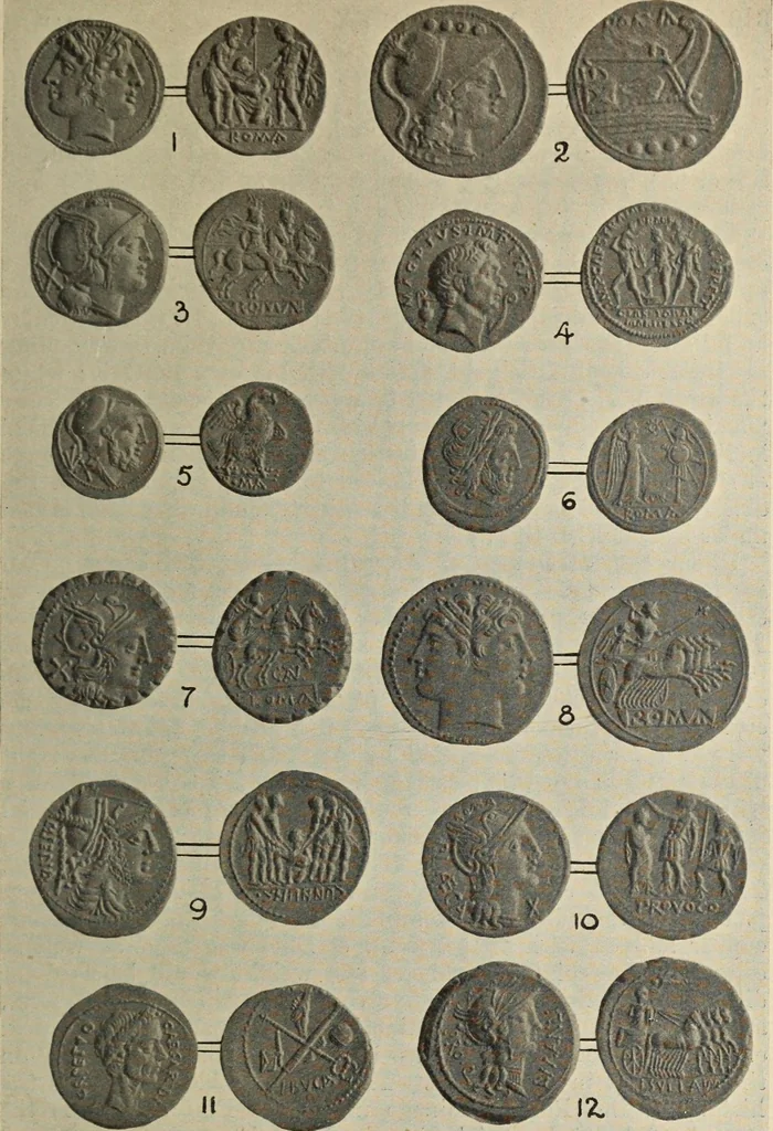 An illustration from Companion to Roman history, 1912, leaf 358