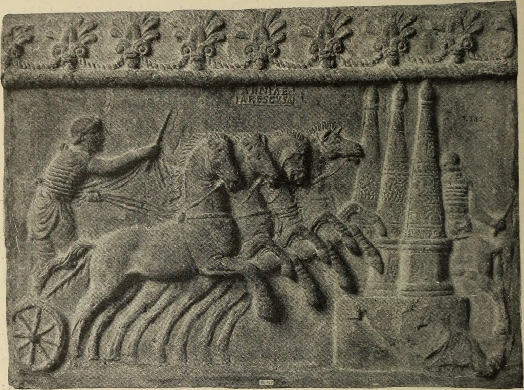 An illustration from Companion to Roman history, 1912, leaf 373