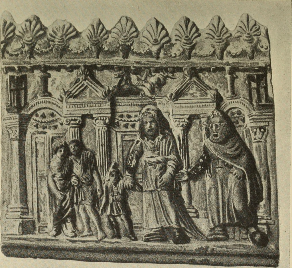 An illustration from Companion to Roman history, 1912, leaf 392