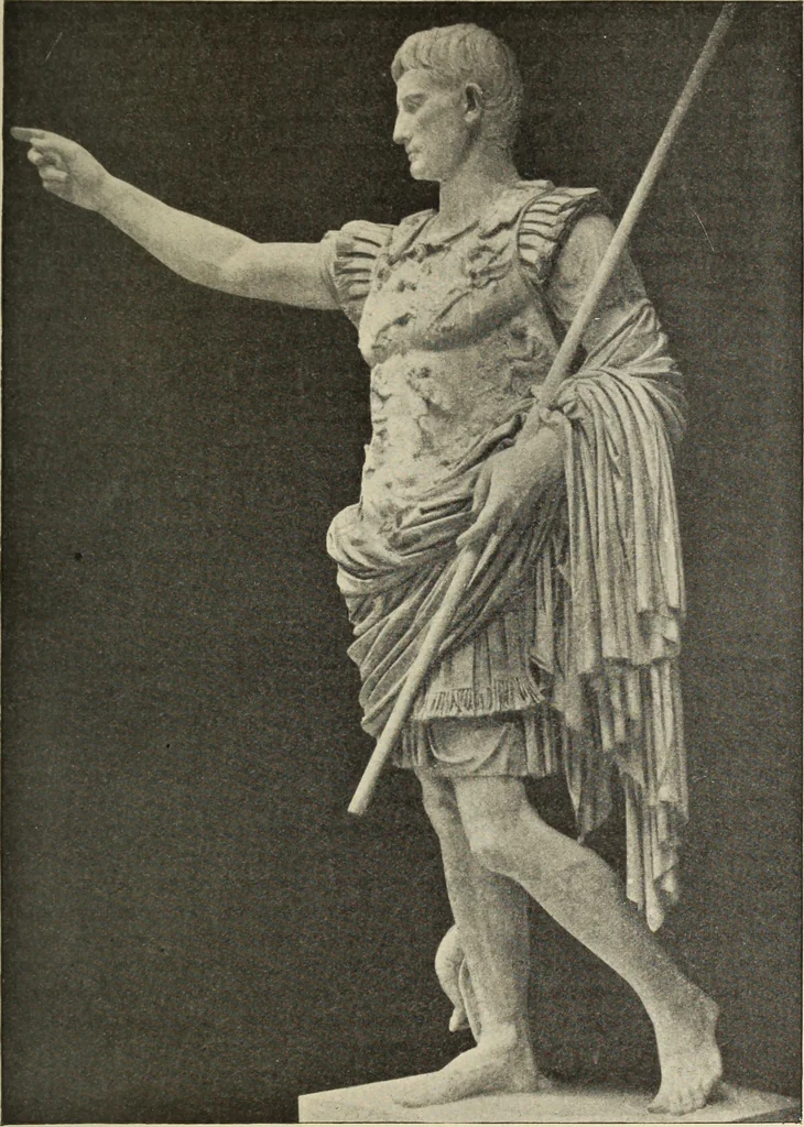 An illustration from Companion to Roman history, 1912, leaf 404