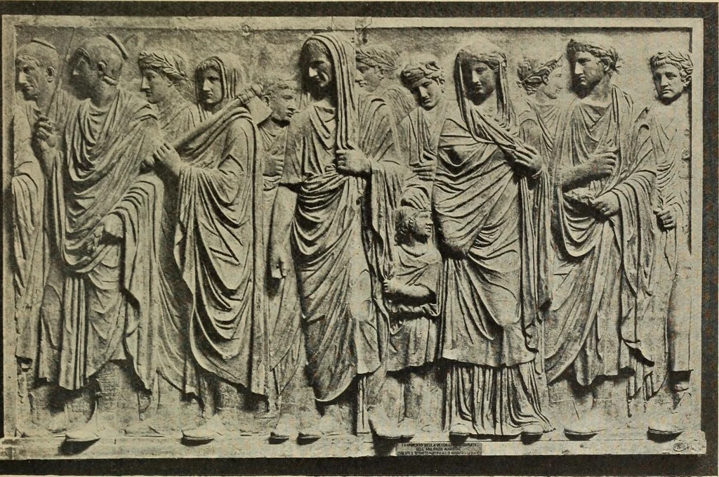 An illustration from Companion to Roman history, 1912, leaf 406