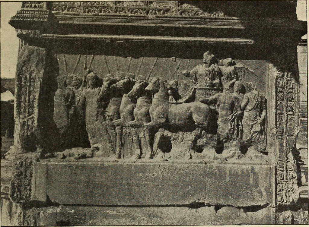 An illustration from Companion to Roman history, 1912, leaf 410