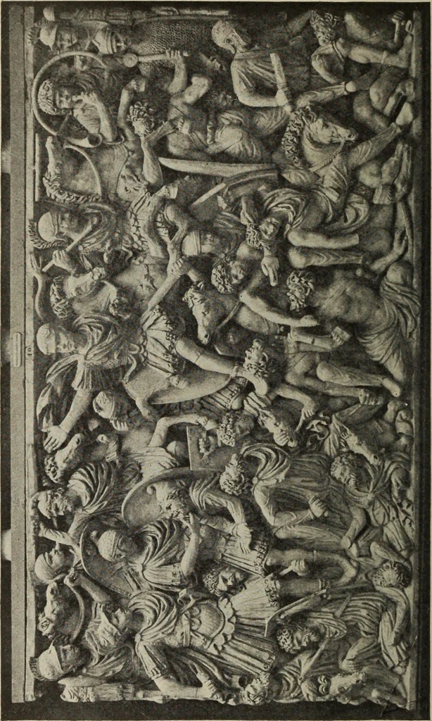 An illustration from Companion to Roman history, 1912, leaf 411