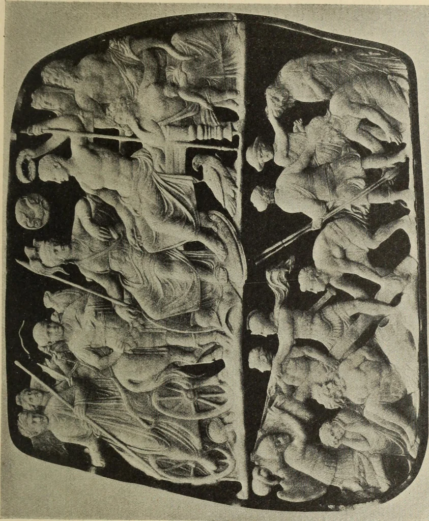 An illustration from Companion to Roman history, 1912, leaf 442