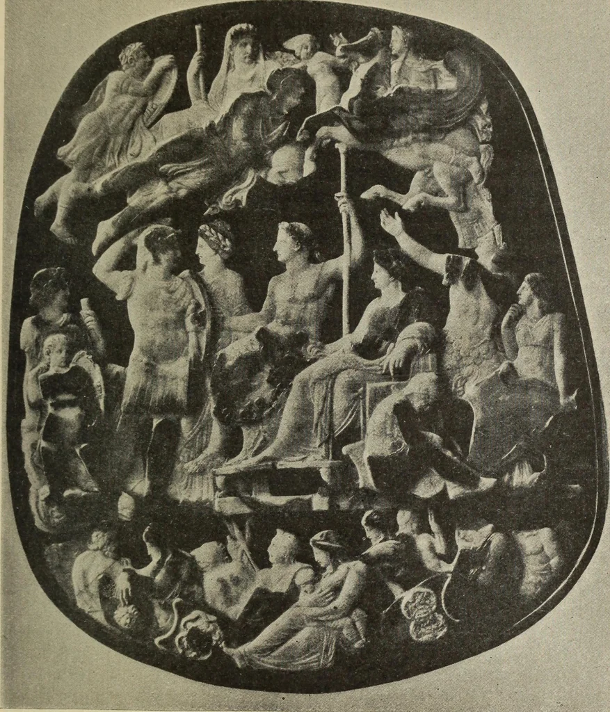 An illustration from Companion to Roman history, 1912, leaf 444