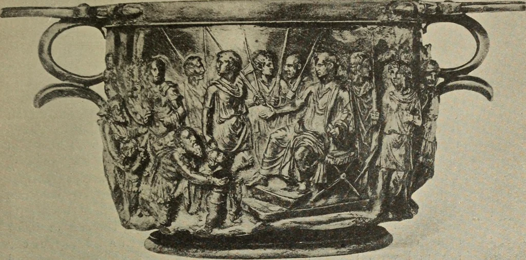 An illustration from Companion to Roman history, 1912, leaf 452