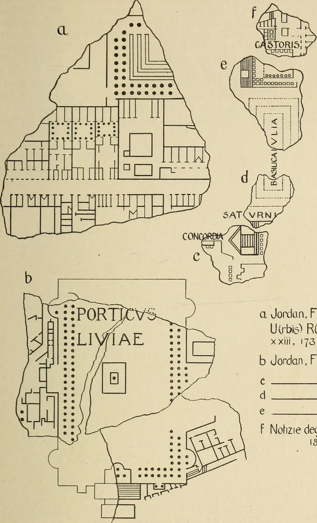 An illustration from Companion to Roman history, 1912, leaf 56