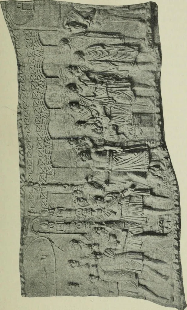 An illustration from Companion to Roman history, 1912, leaf 106