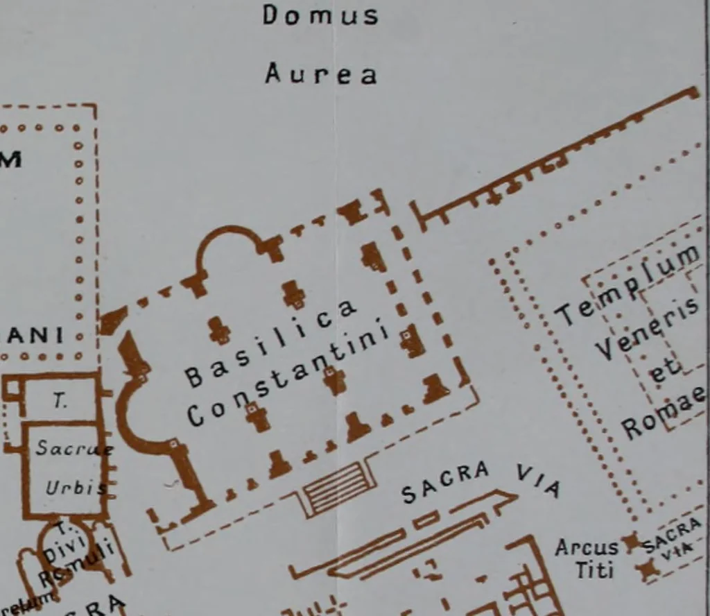 An illustration from Companion to Roman history, 1912, leaf 126
