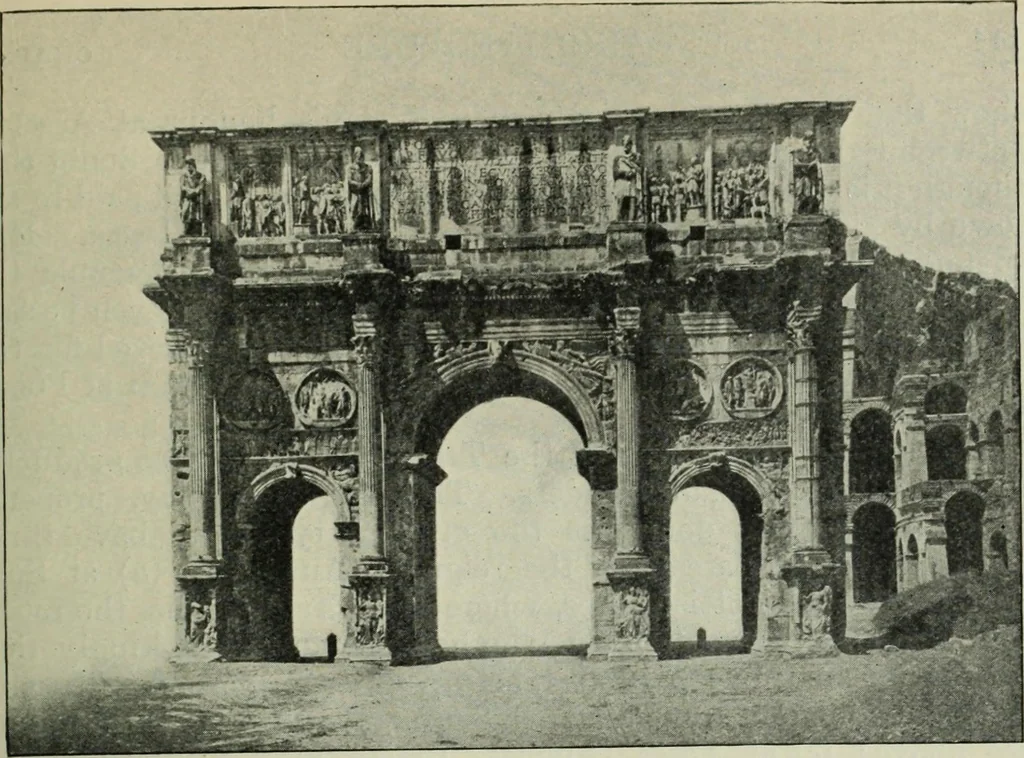An illustration from Companion to Roman history, 1912, leaf 140